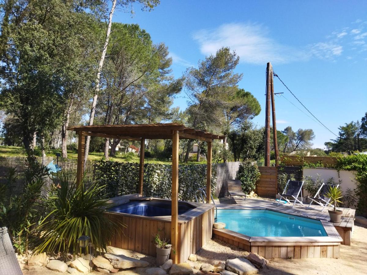 Maison 5 Personnes En Garrigue - Piscine-Spa Prive Langlade Luaran gambar